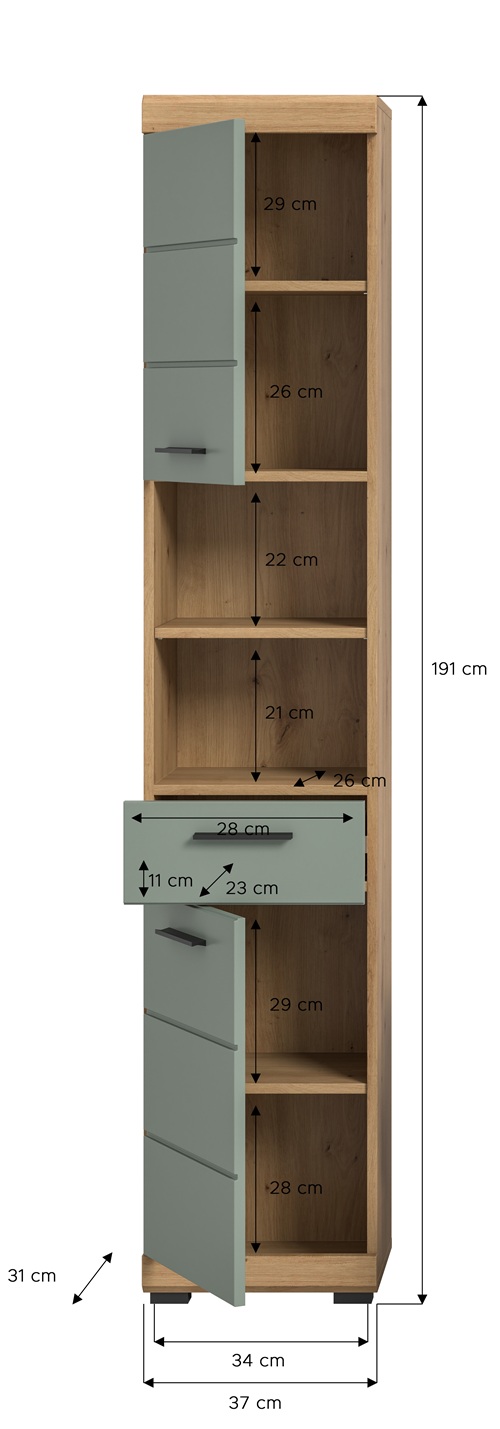 Badezimmerhochschränke