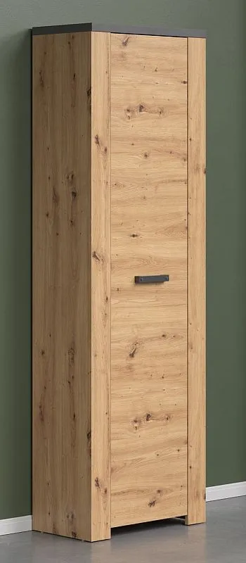 Garderobenschrank Follow | Artisan Eiche / Matera grau