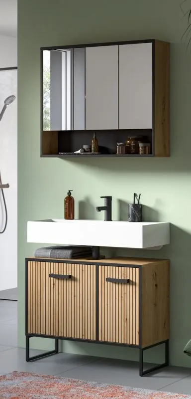 Badezimmer-Set Bagno 2 | Artisan Oak | 2-teilig