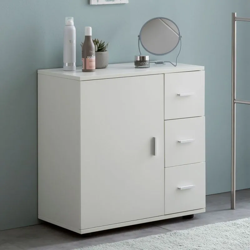 Badschrank Badkommode Zero | weiß