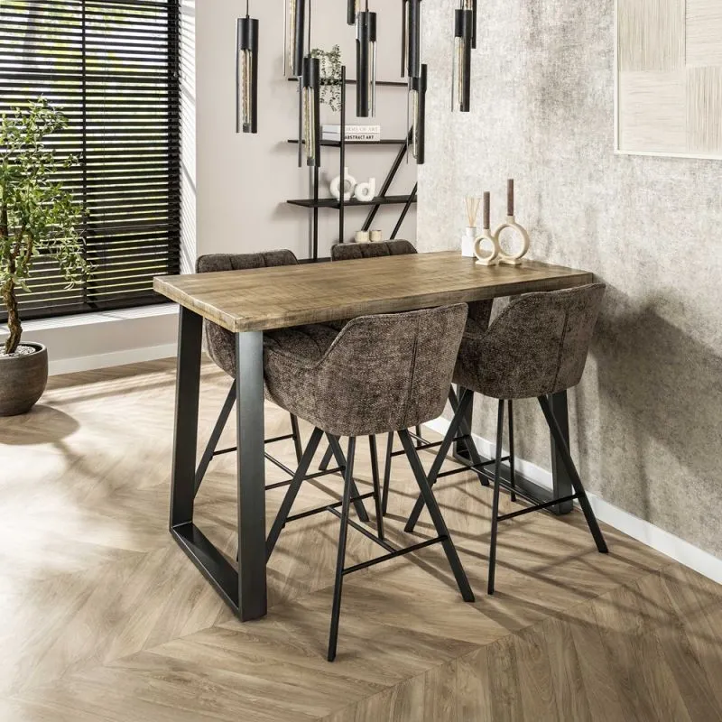 Bartisch Vita | 130cm | Mango massiv | antik