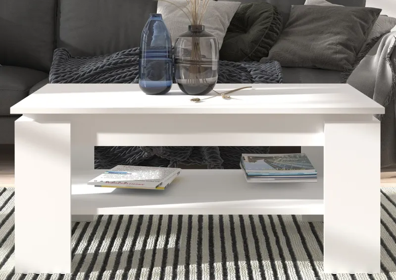 Couchtisch Titan | Wohnzimmertisch | weiß
