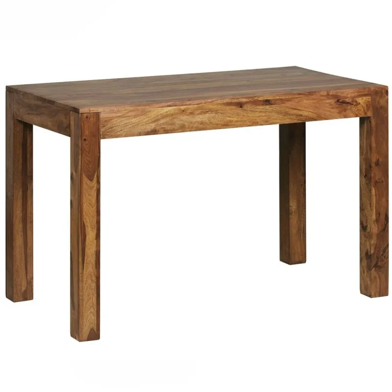 Esstisch Emma | 140x80 | Sheesham Holz massiv | dunkelbraun