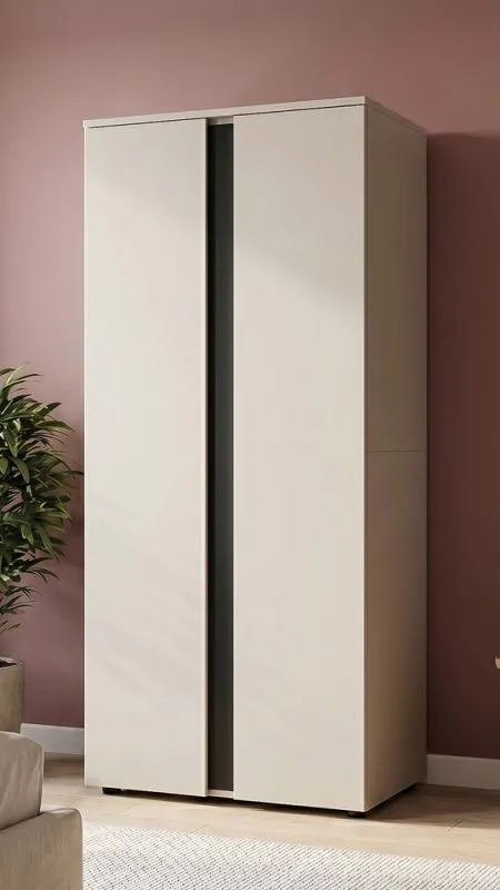 Garderobenschrank Kleiderschrank Amara | 2-türig | Kaschmir