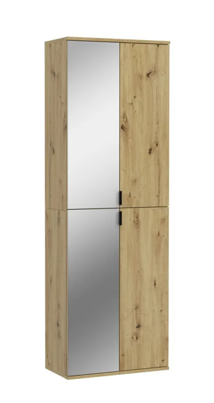 Garderobenschrank Projekt X | Kombination | Artisan Eiche | Spiegeltür | 2-teilig