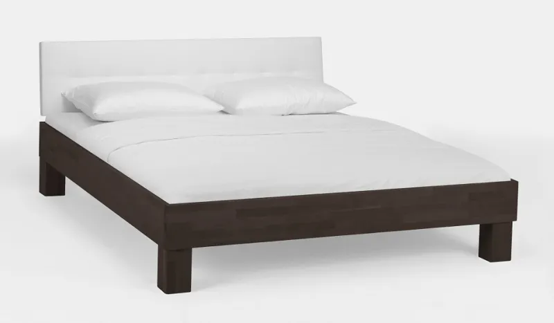 Holzbett massiv Daisy | Buche wenge lackiert | 90x190 | Kopfteil 4
