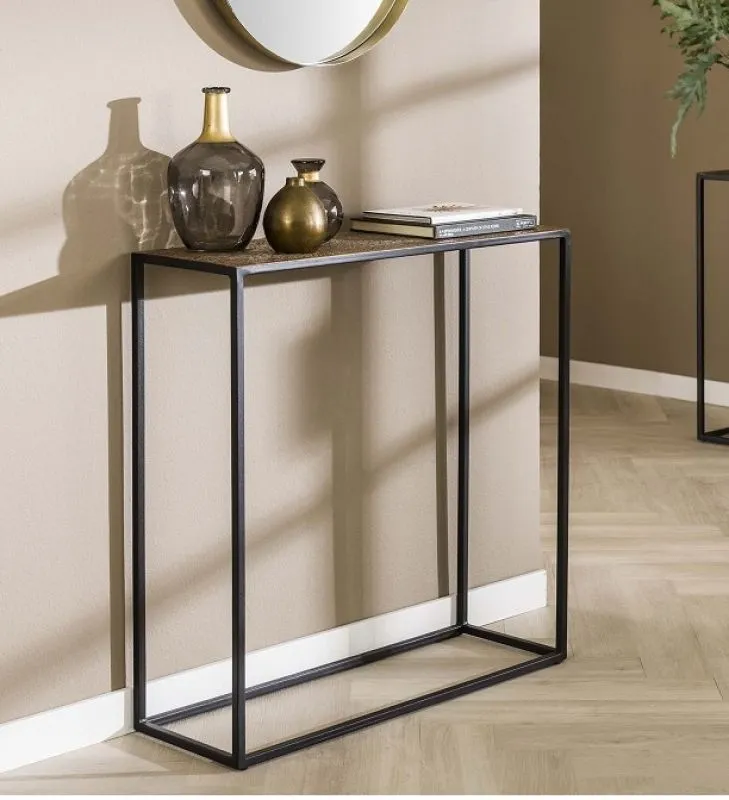 Konsolentisch Vuel | Metall | metallic / antike Bronze