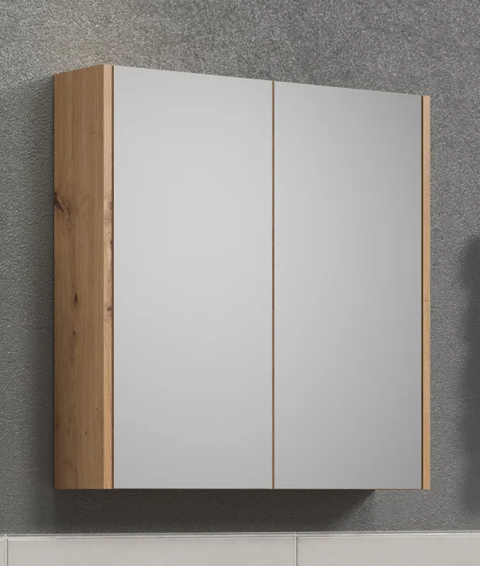Spiegelschrank Bad Touch | Artisan Eiche / weiß