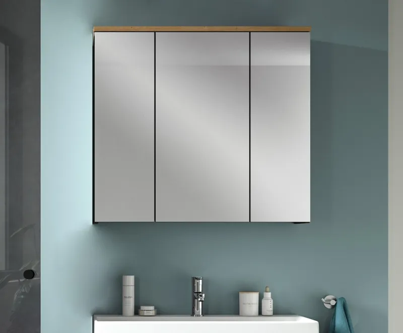 Spiegelschrank Canu | Artisan Eiche / Basalt grau | ohne Leuchte