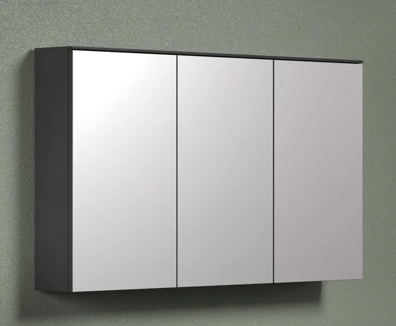 Spiegelschrank Synnax | anthrazit grau
