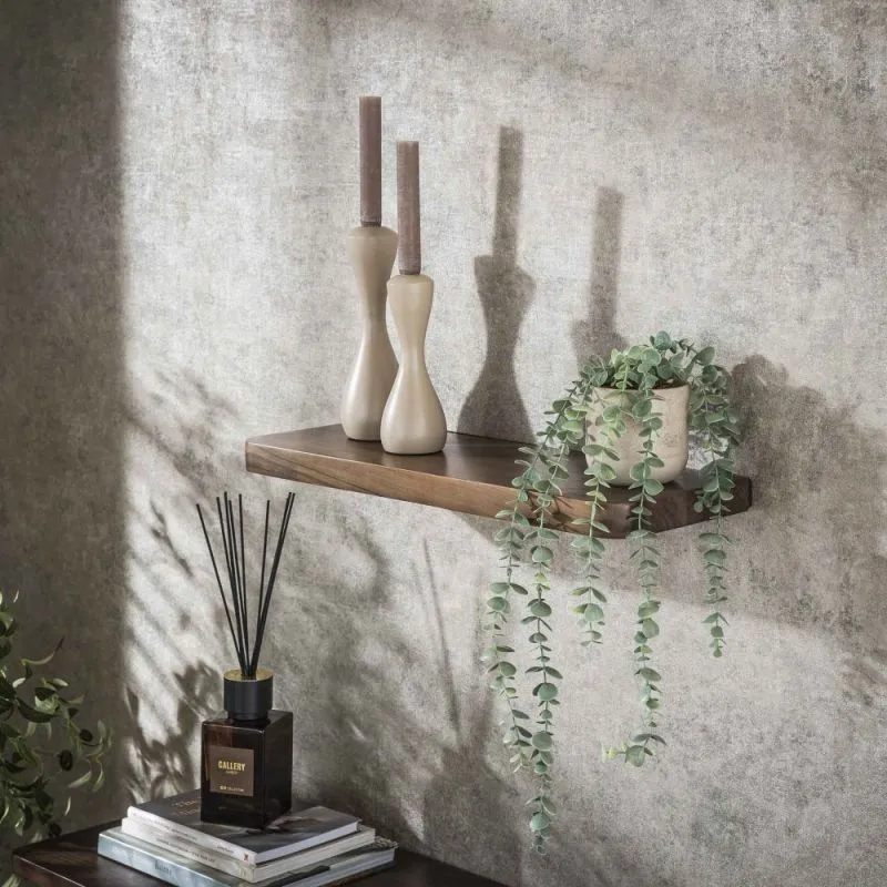 Wandregal Galia | 60cm | Akazie massiv | braun