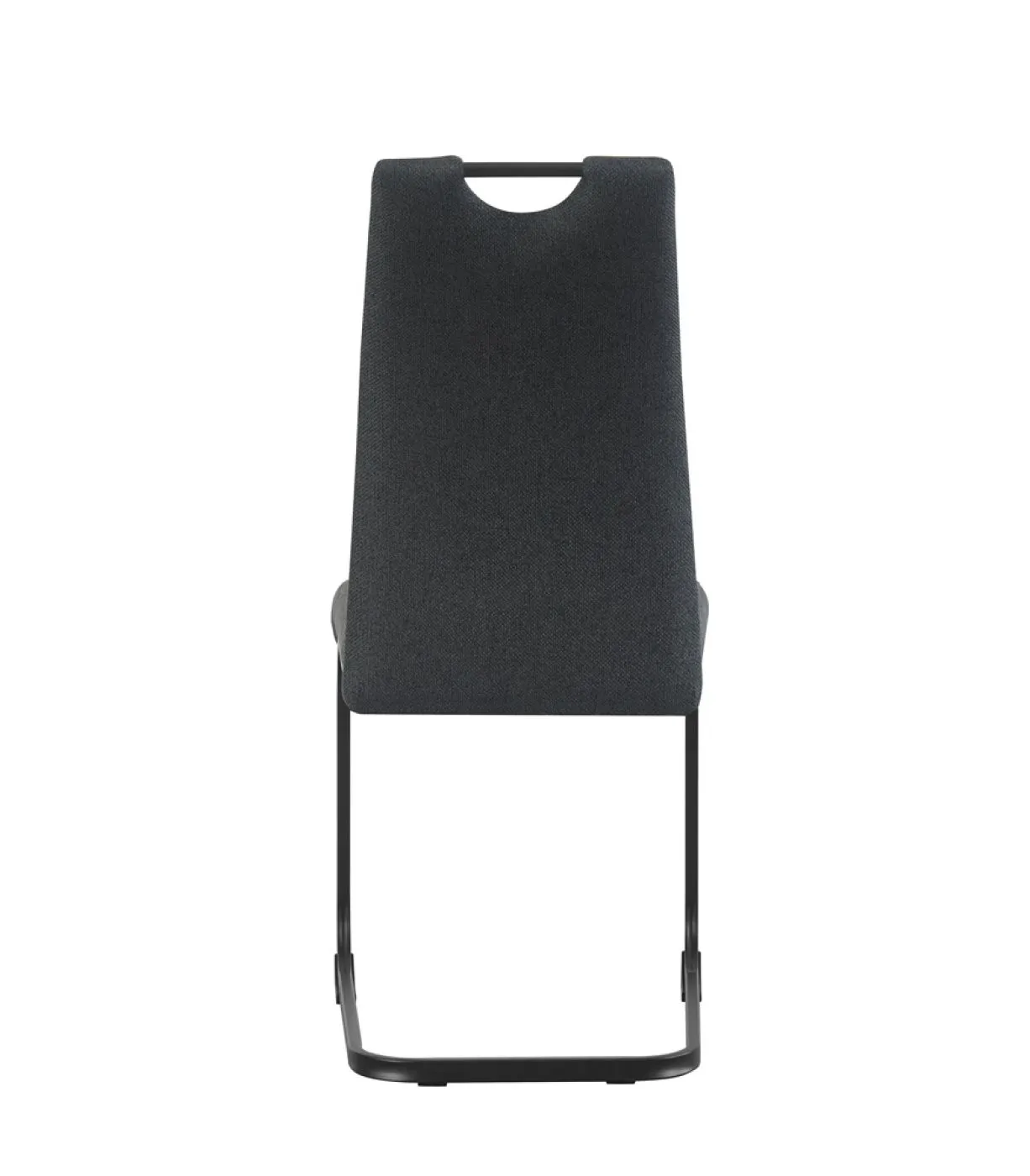 2er Set Freischwinger Hanna | Webstoff | anthrazit