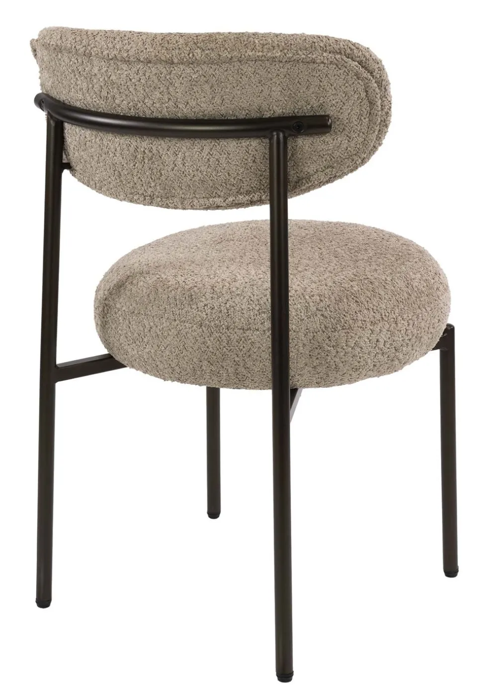 2er Set Stuhl Elysia | Cargo Stoff / Strukturgewebe | sand-braun