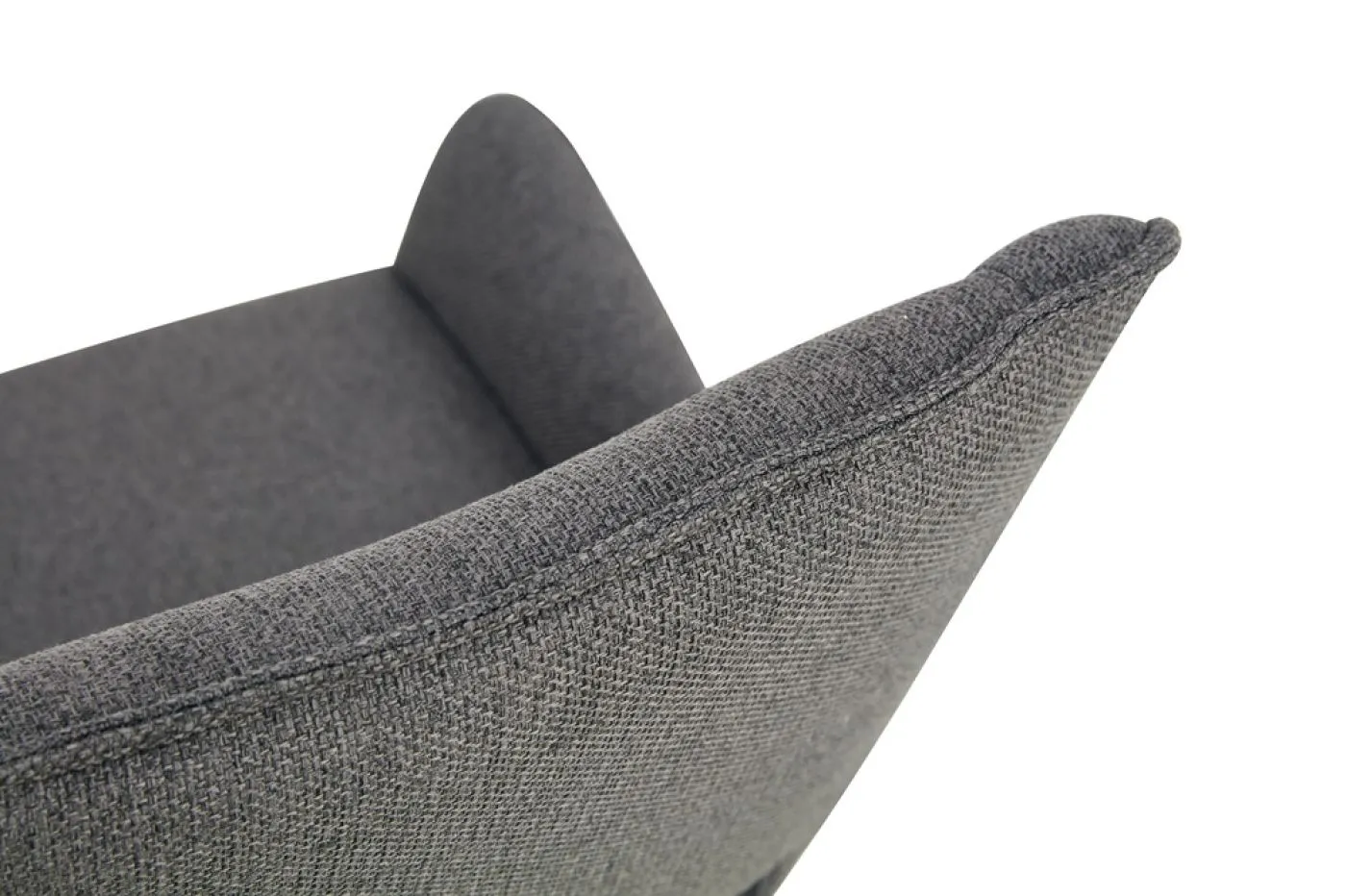 2er Set Stuhl Helen | Webstoff | anthrazit
