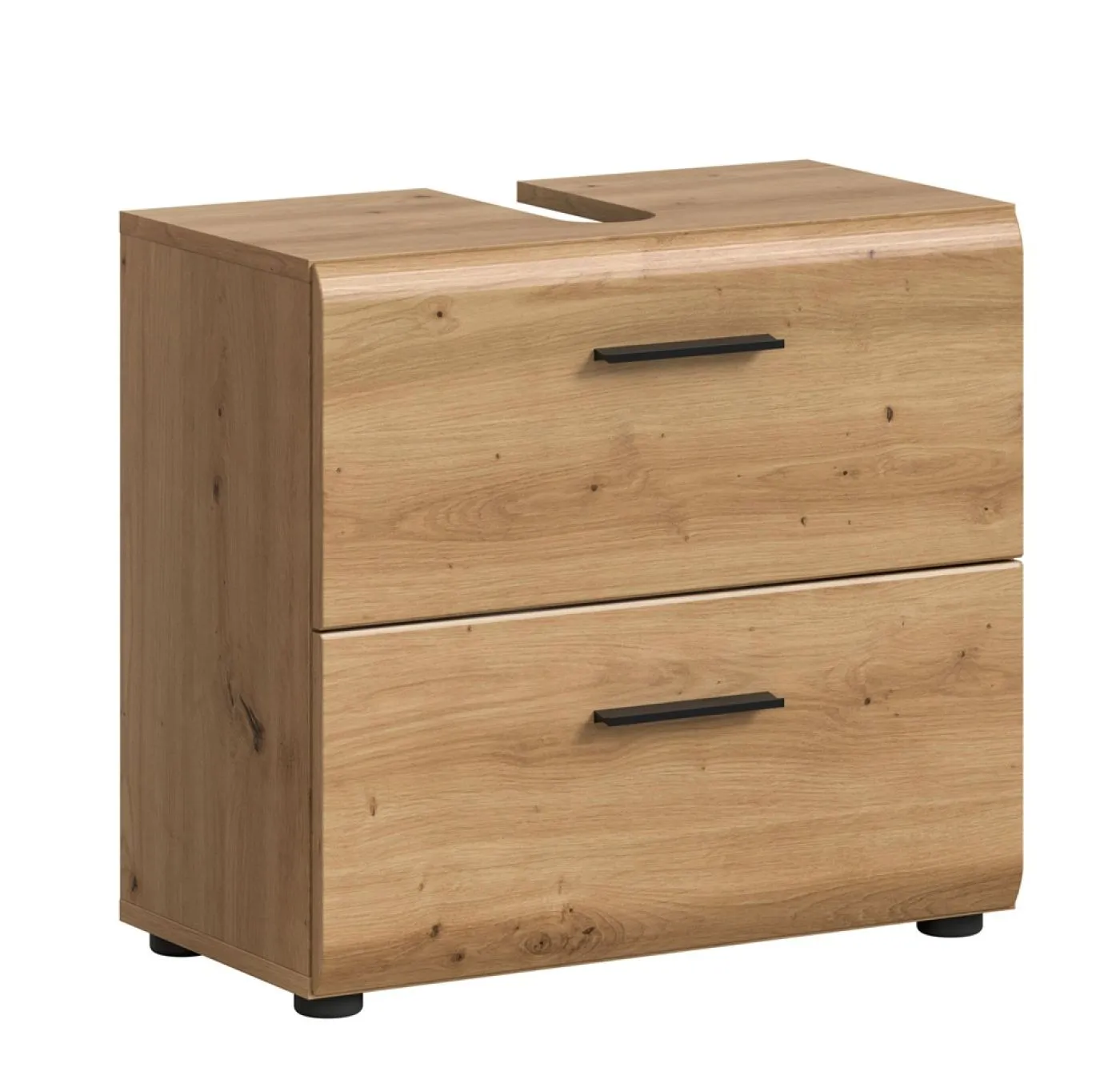 Bad Set Ice | 3-teilig | Artisan Oak mit Badaufsatzleuchte