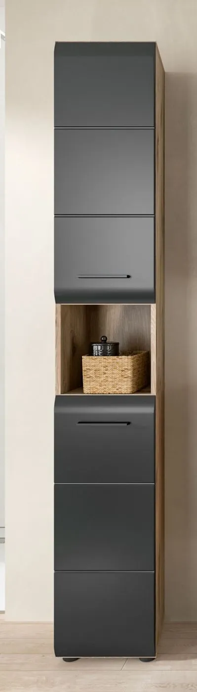 Bad Set Ice 5 | 3-teilig | Nox Oak / schwarz matt