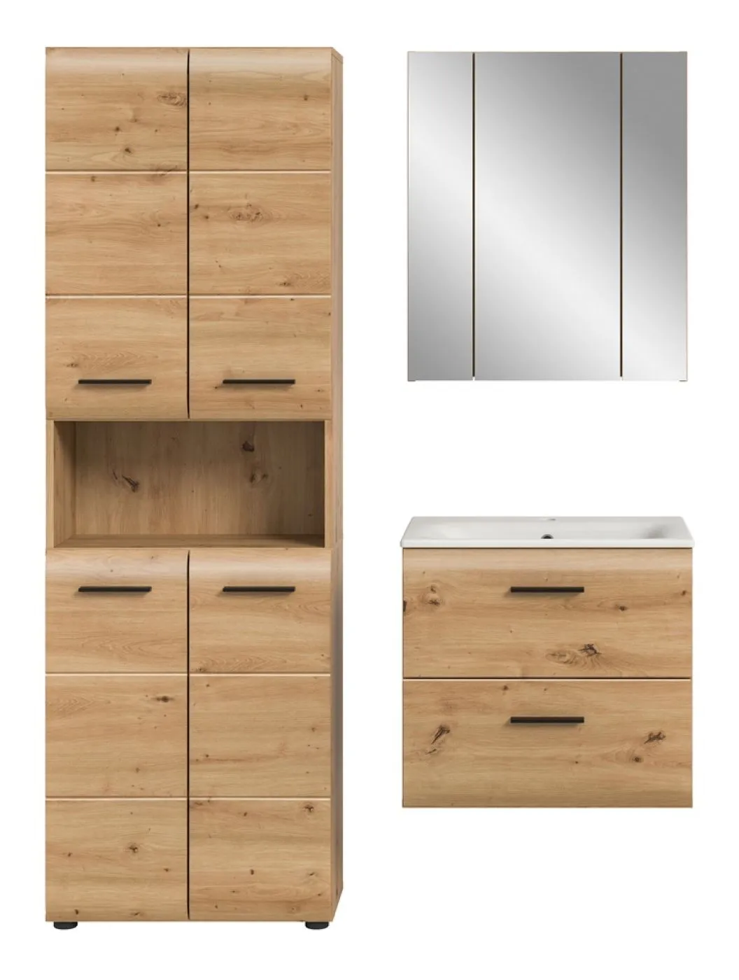 Bad Set Ice 7 | 3-teilig | Artisan Oak