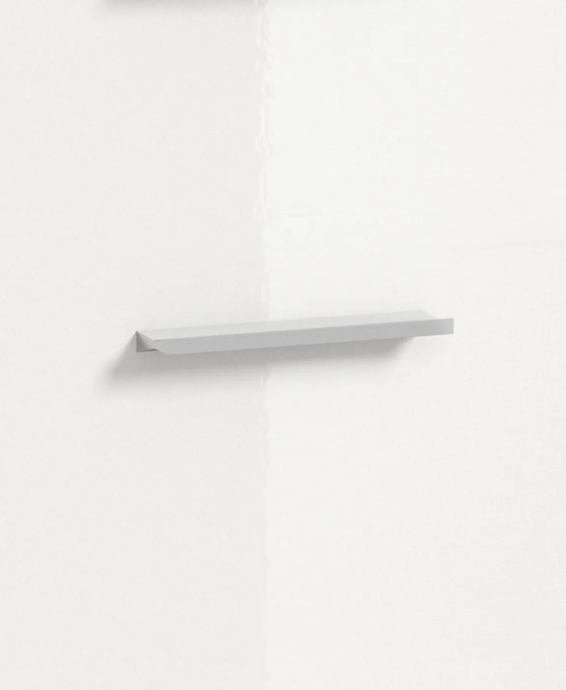 Badezimmer-Set Lambada 4 | weiß Hochglanz / Sonoma Eiche hell | 4-teilig | mit Aufsatzleuchte