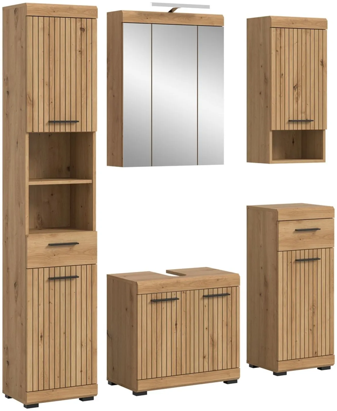Badezimmer-Set Scout 2 | Artisan Eiche | 5-teilig