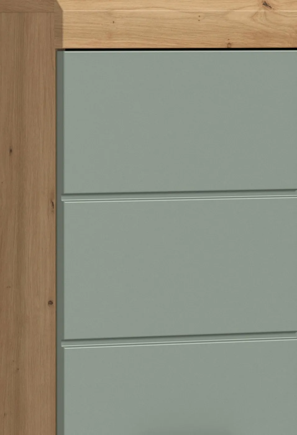 Badezimmer-Set Scout 2 | Salbei / Artisan Eiche | 5-teilig | optional Aufsatzleuchte