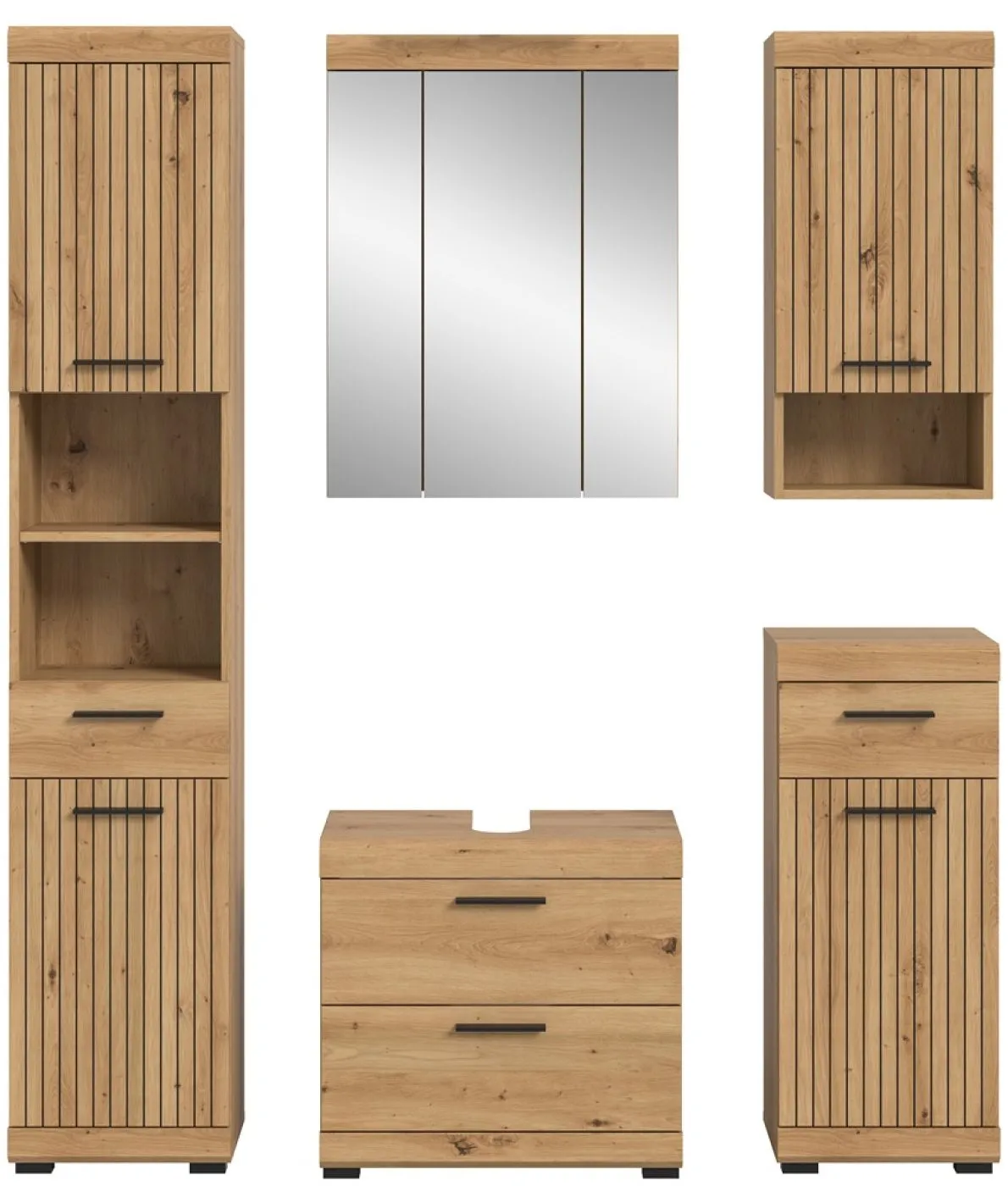 Badezimmer-Set Scout 3 | Artisan Eiche | 5-teilig