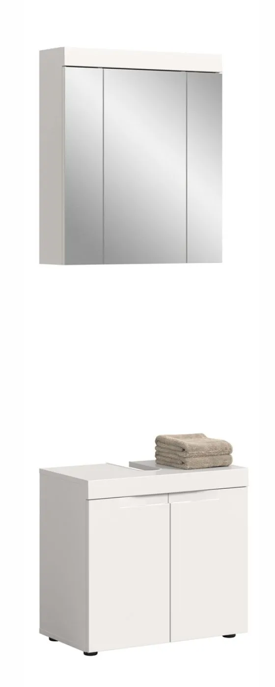 Badezimmer Set Viana | 2-teilig | weiß
