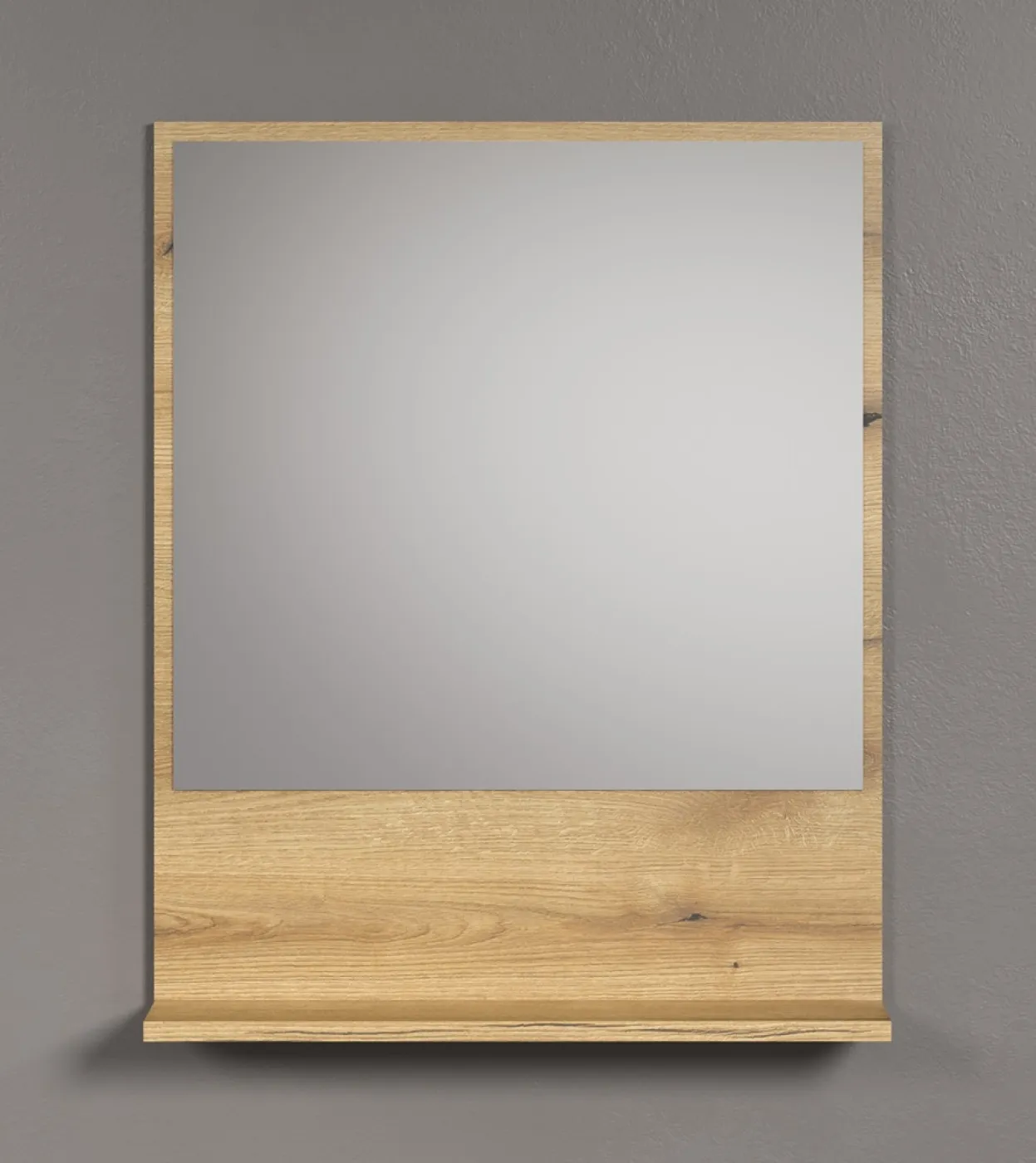 Badspiegel Pure Bliss | Evoke Eiche | 60 cm x 74 cm x 14 cm