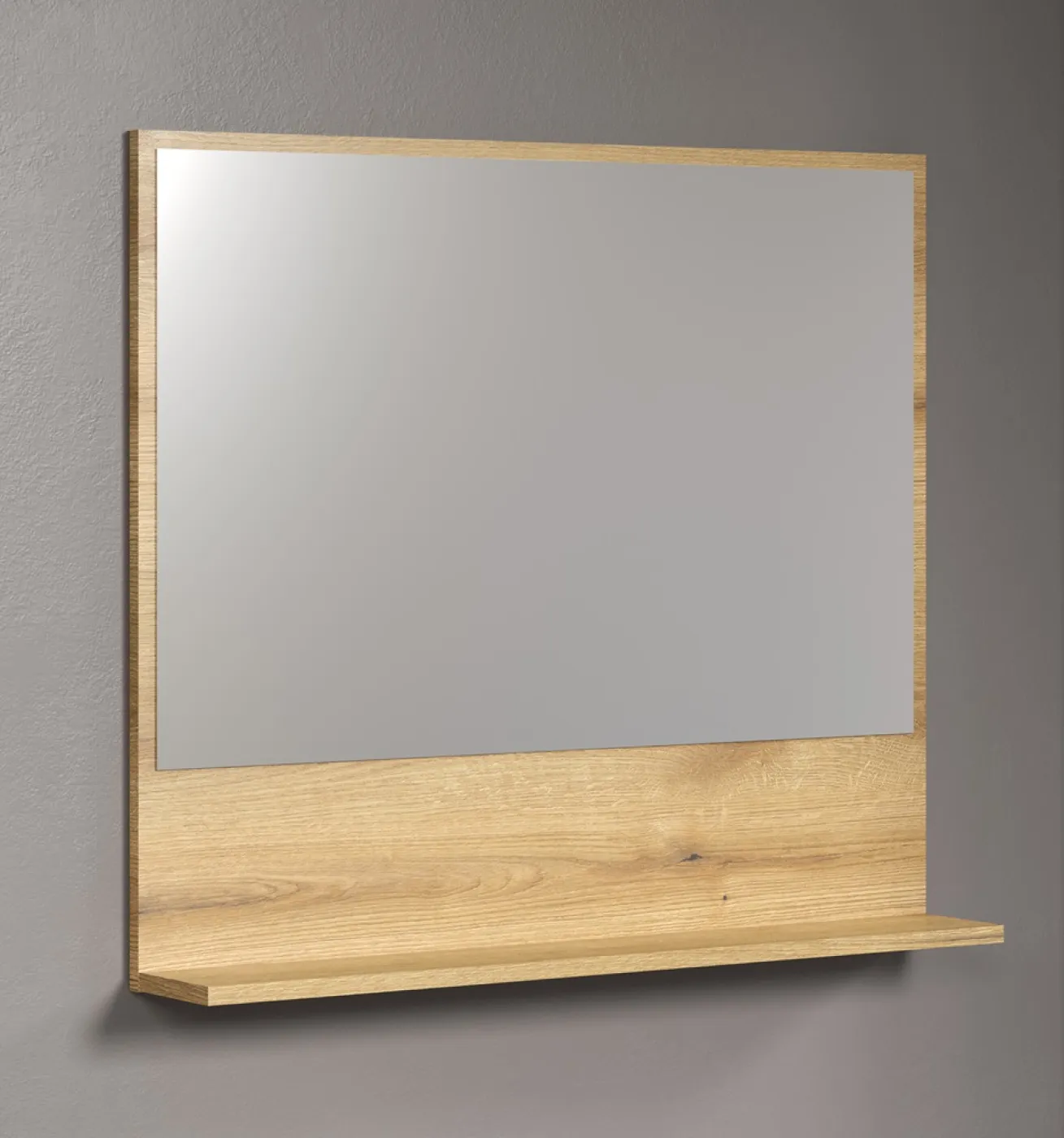 Badspiegel Pure Bliss | Evoke Eiche | 80 cm x 74 cm x 14 cm