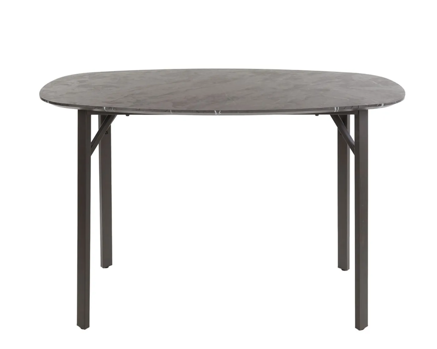 Bartisch Pouzina | 140cm | Vierfußgestell | 3D Melamin graphite