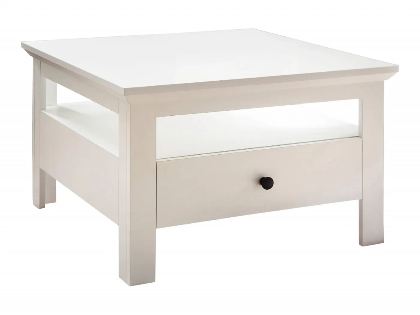 Couchtisch Baxter | Landhausstil | weiß | 70x70 cm