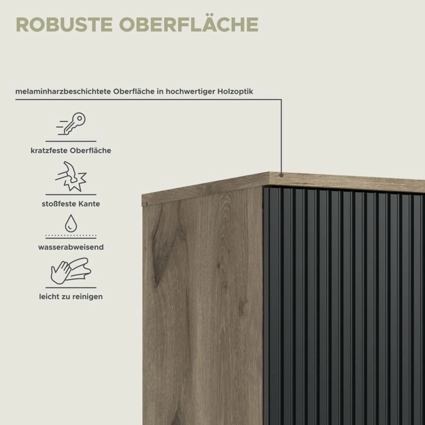 Couchtisch Chess | Nox Oak / schwarz