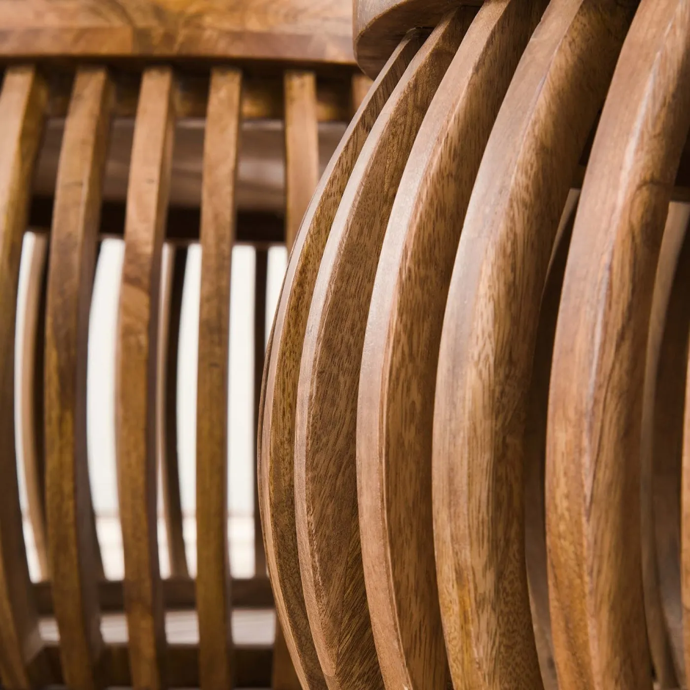 Couchtisch Set Dwina 3 | 2-teilig | Ø60/Ø80 | Mangoholz | Sandfarben