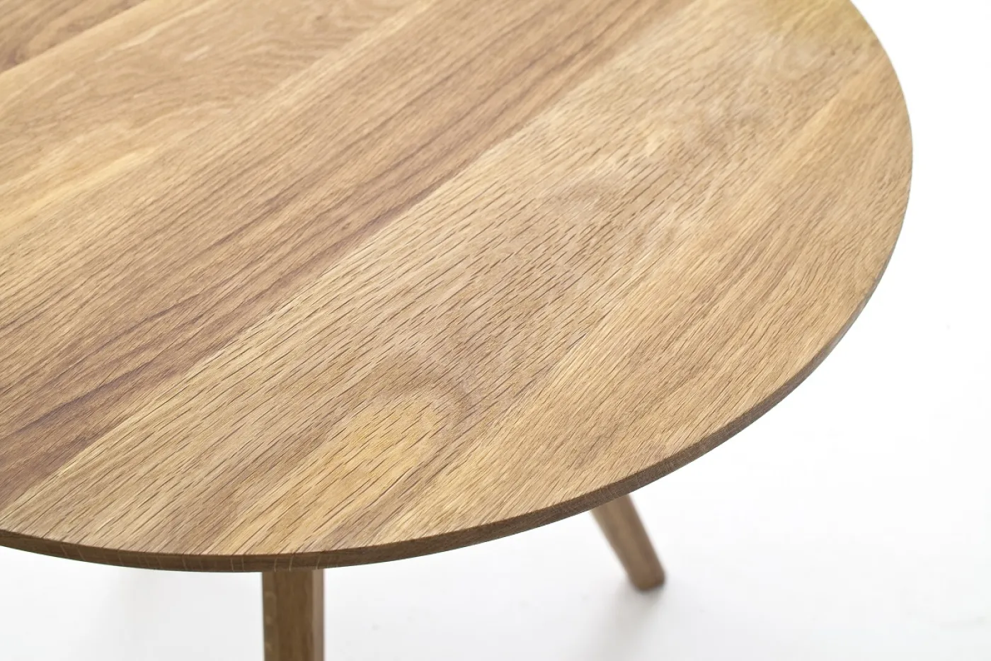 Couchtisch Set Genny 2-teilig | Asteiche massiv | Ø50/Ø45