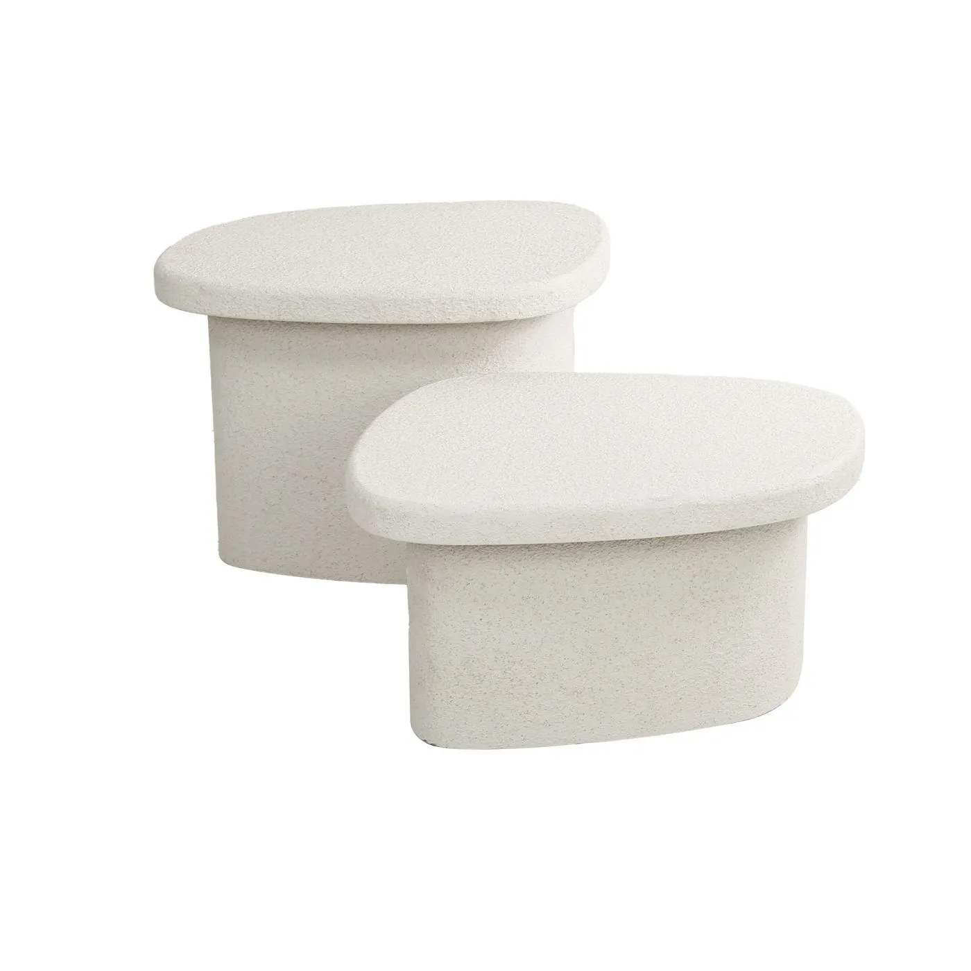 Couchtisch Set Lica | 2-teilig | Mamor | Stein