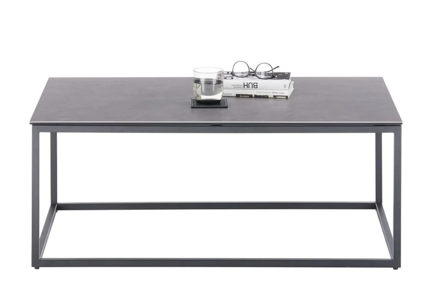 Couchtisch Varna | anthrazit / schwarz | 100x40x60