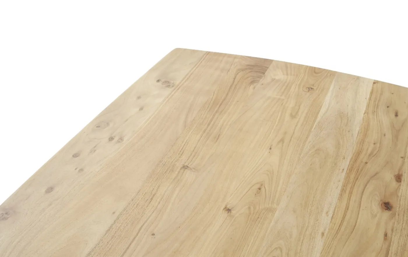 Esstisch Brisco | Akazie massiv | Bootsform | 180 x 100
