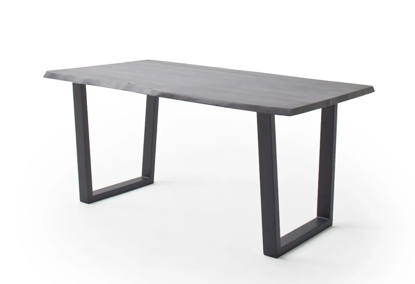 Esstisch Calabria | Akazie massiv | T-Gestell | 160/180/200/220/240 | grau / anthrazit | verschiedene Größe