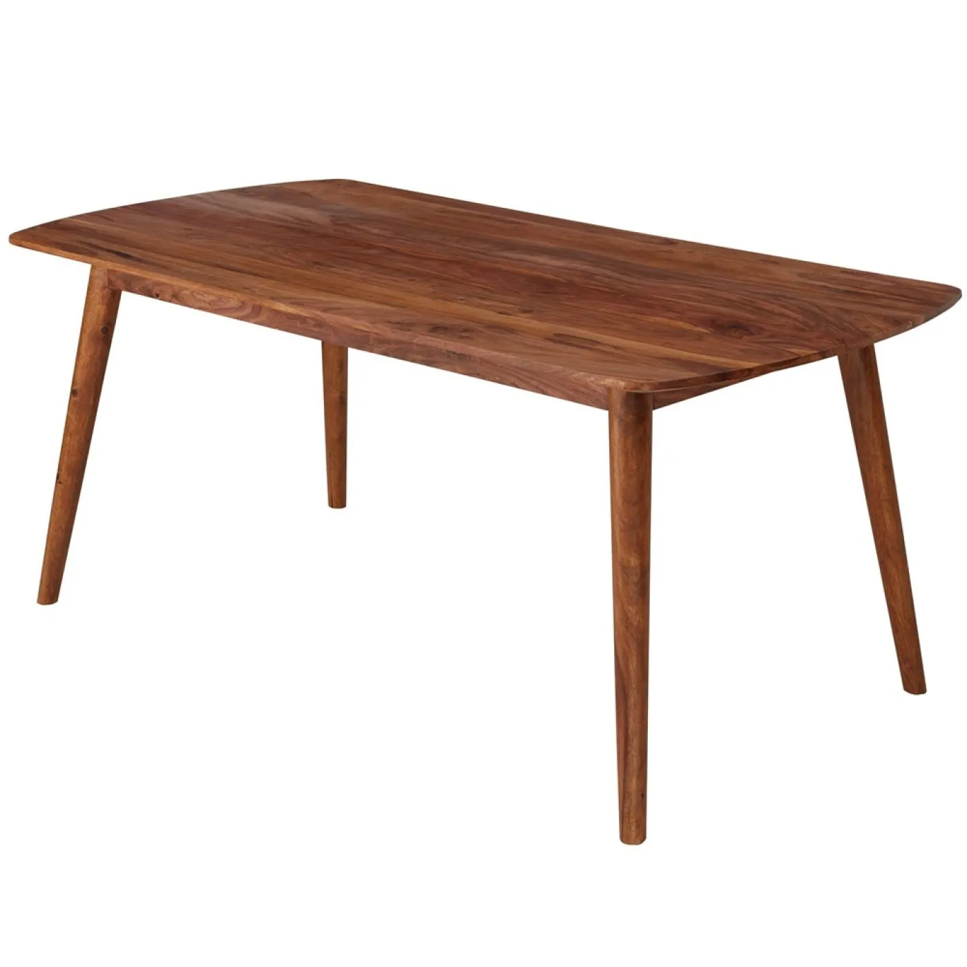 Esstisch Cleo | 120x60 | Sheesham Holz massiv | dunkelbraun
