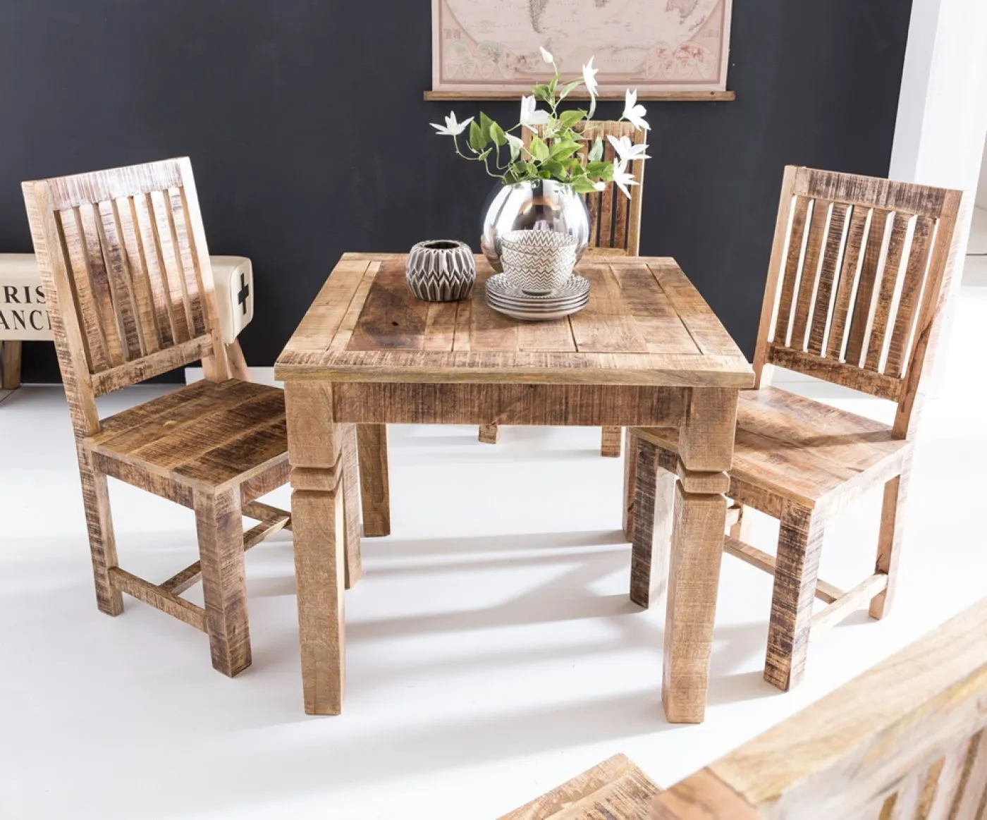 Esstisch Mia | 80x80 | Mango Holz massiv
