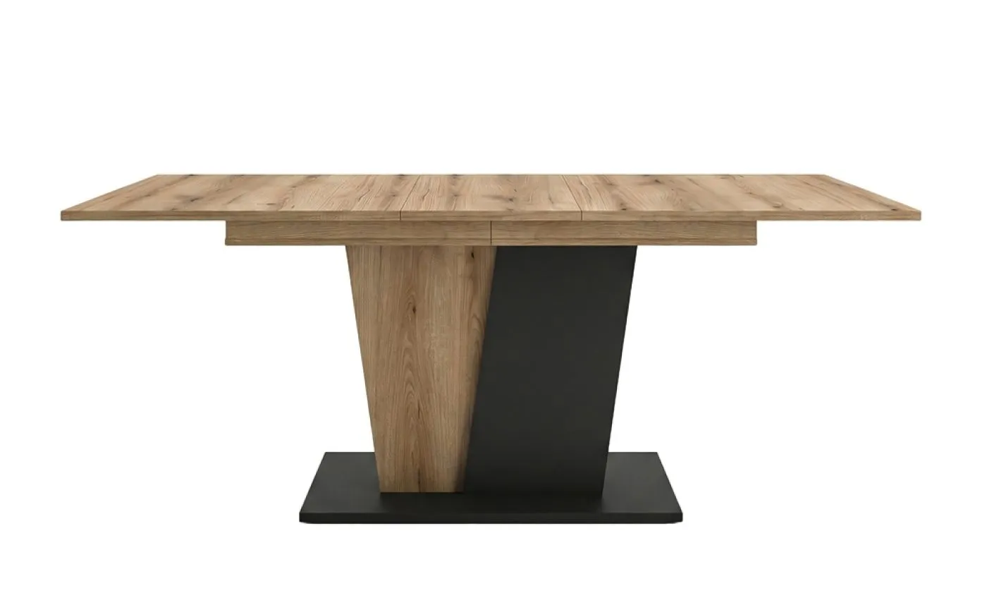 Esstisch Molina 1 | 150(230)x90 | Evoke Oak / Basalt grau