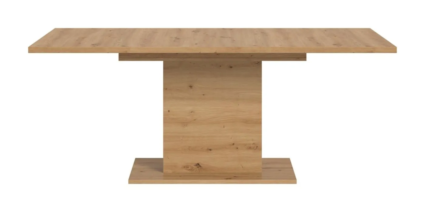 Esstisch Motion | ausziehbar | Säulen-Fußgestell | Eiche Artisan | 150(190)x90