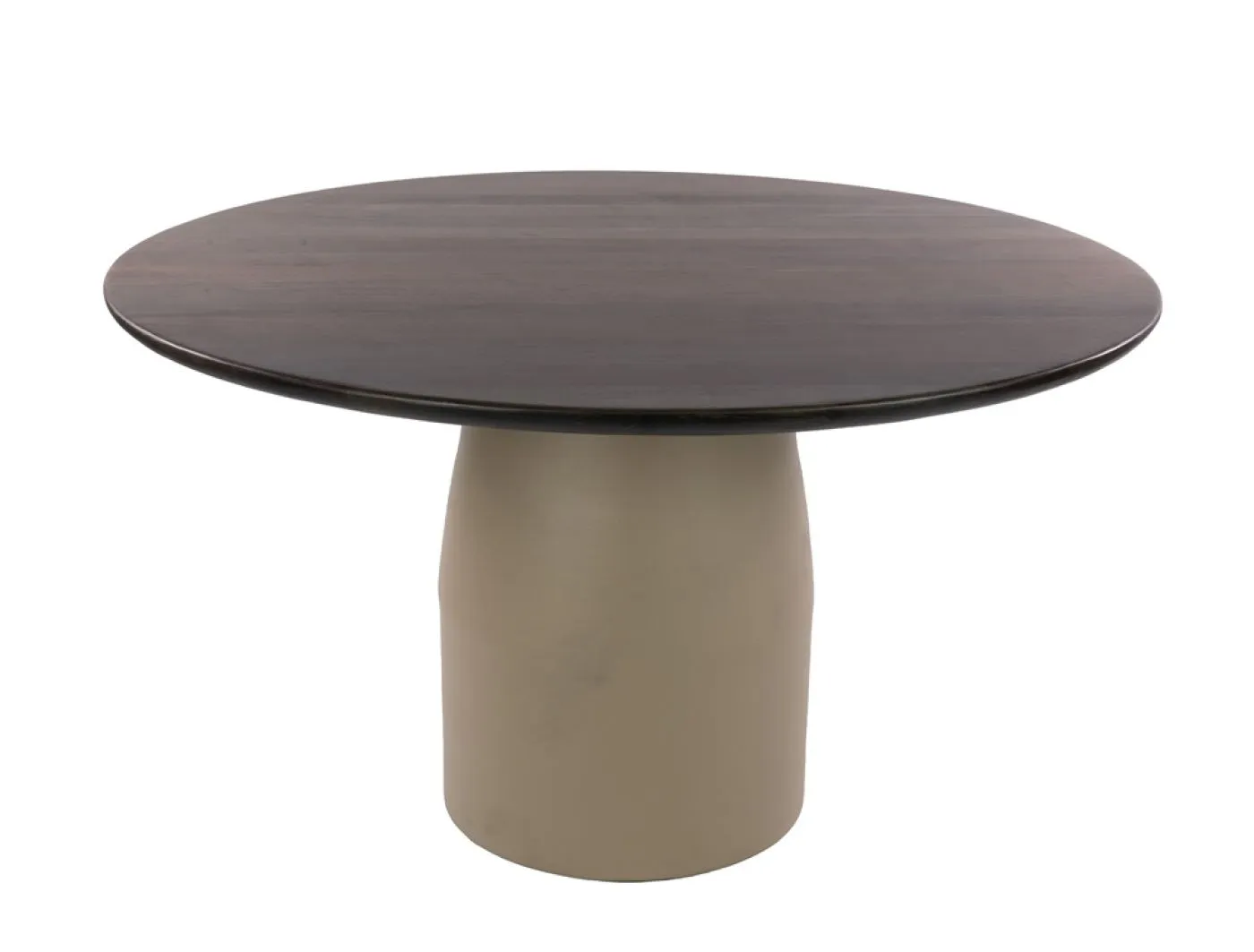 Esstisch Zeron | rund | Ø130cm | Akazie massiv | Braun