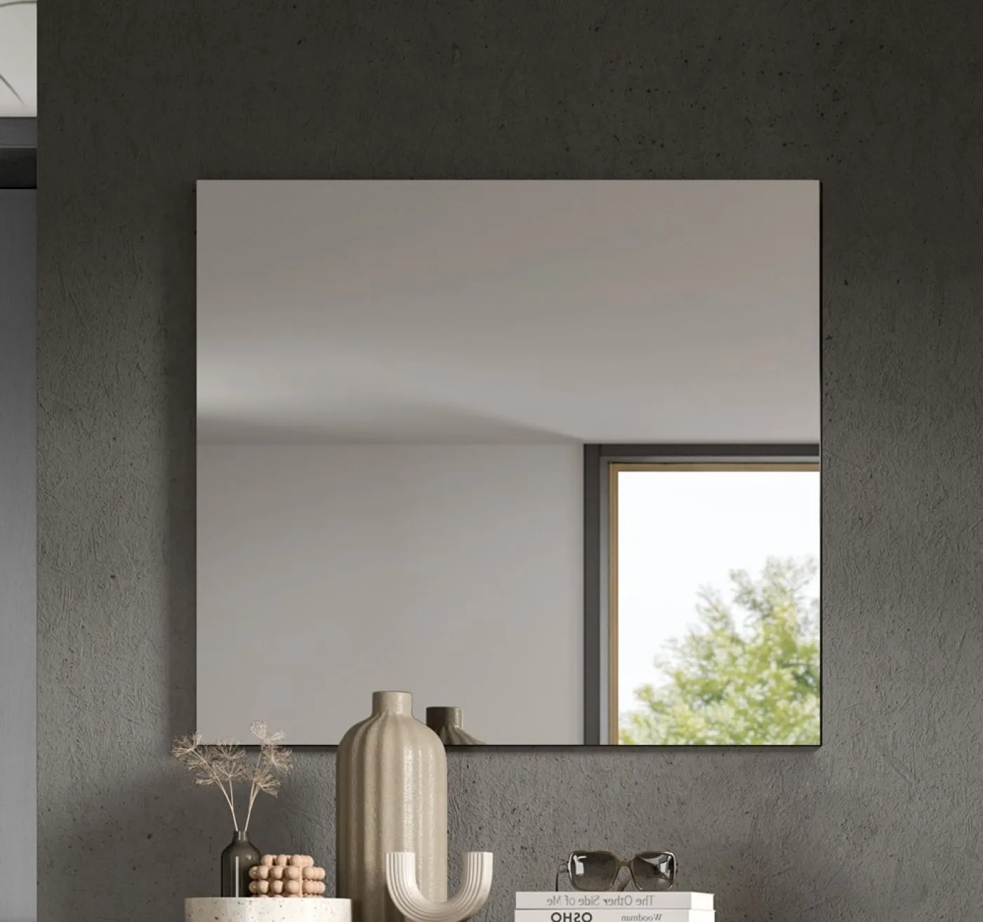 Garderoben-Set Canu 1 | Basalt grau / Artisan | 5-teilig mit Sitzkissen