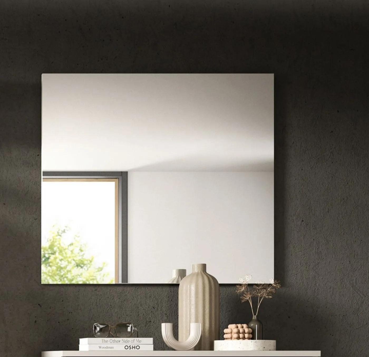 Garderoben-Set Canu | Kaschmir / Basalt grau | 5-teilig ohne Kissen