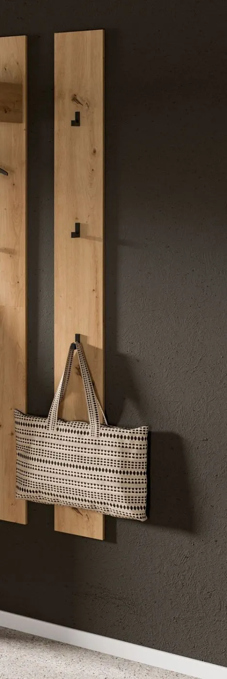 Garderoben-Set Drive 1 | Salbei / Artisan Oak | 5-teilig ohne Beleuchtung