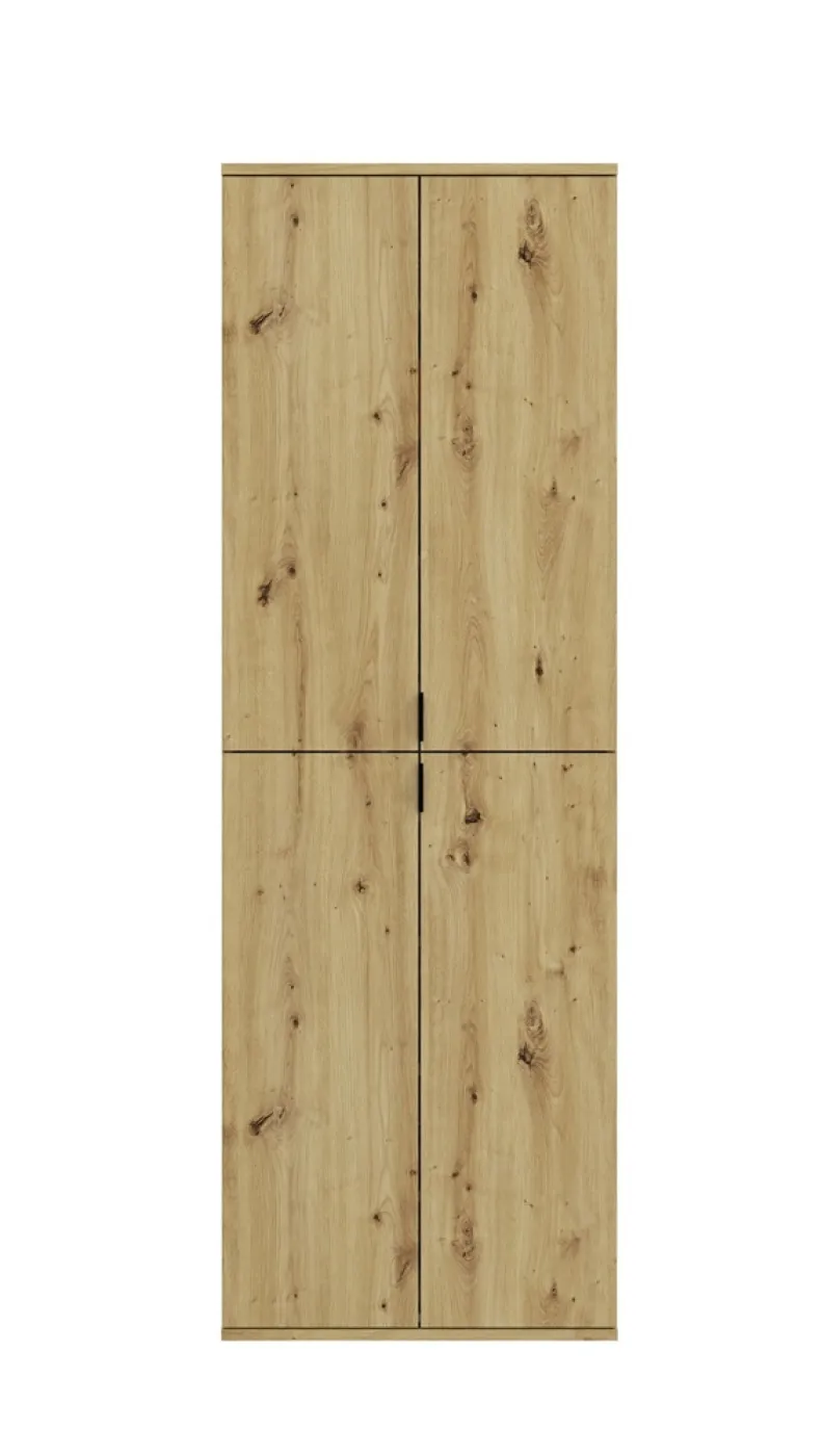Garderoben Set Projekt X 1 | Artisan Eiche / Spiegeltüren | 3-teilig
