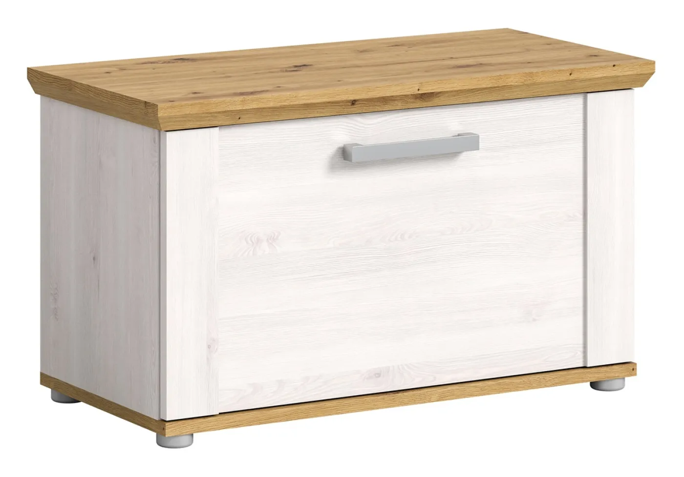 Garderoben-Set Verona | Lärche Sibiu / Eiche | 4-teilig mit Sitzkissen