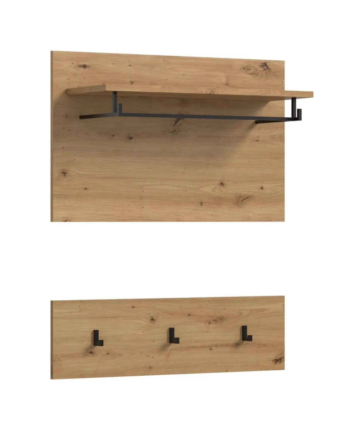 Garderobenpaneel Canu | Artisan Eiche