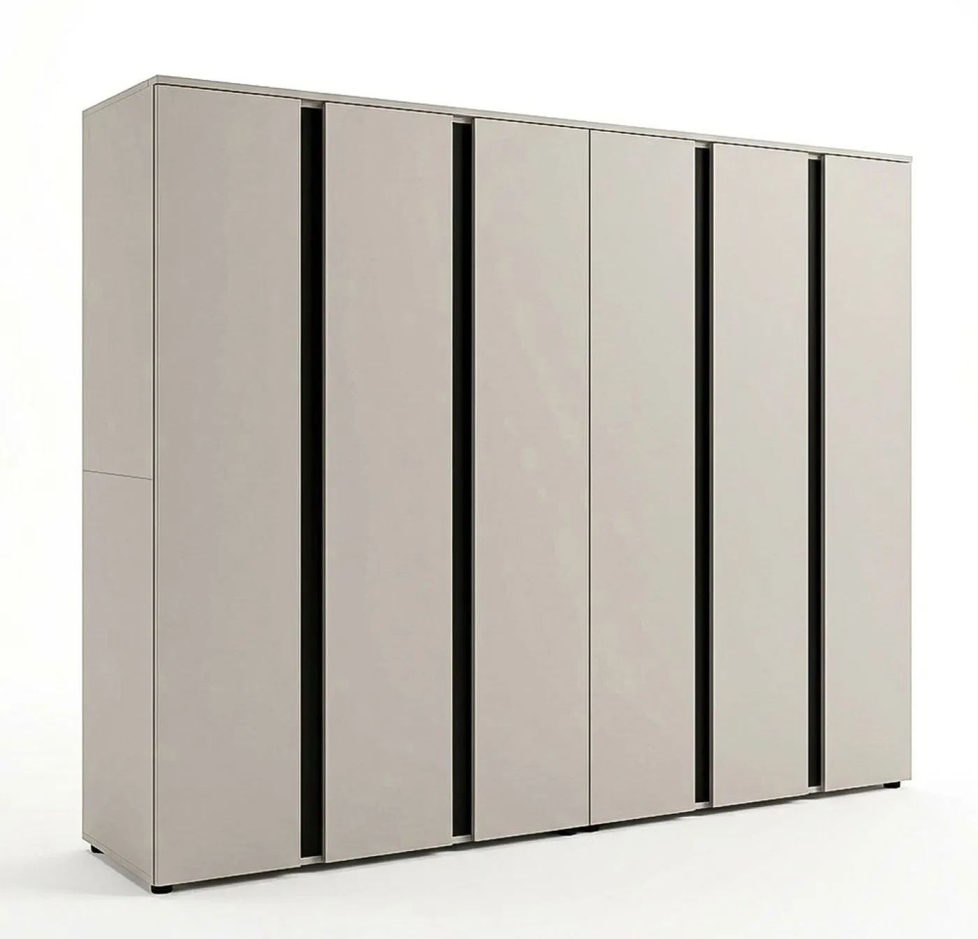 Garderobenschrank Kleiderschrank Set Amara 1 | Kaschmir