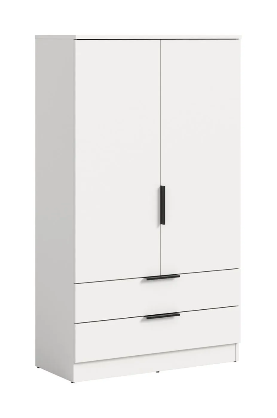 Garderobenschrank Kopenhagen | weiß mit Einlegeböden